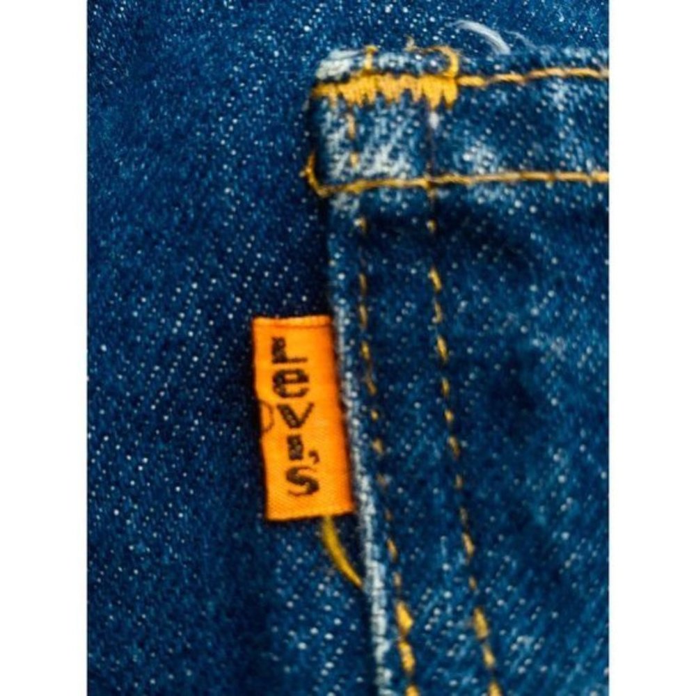 1970’s Levi’s Orange Tag Blue Jeans Womens 70s High Waist EUC Vintage RARE! - Picture 9 of 11